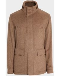 ZEGNA - Apos;S Oasi Cashmere Elements Car Coat - Lyst