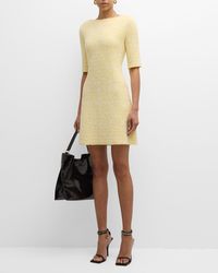 Givenchy - A-Line Short Sleeve Mini Dress - Lyst