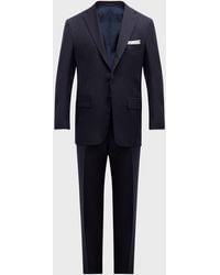 Kiton - Two-Piece Solid Wool Suit - Lyst