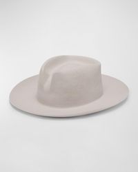 Barbisio - Marcello Bicolor Ombré Western Fedora Hat - Lyst