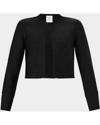 Hervé Léger - The Lucia Cropped Crewneck Jacket - Lyst