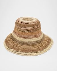 Chloé - Sunset Raffia Bucket Hat - Lyst