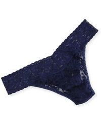 Hanky Panky - Stretch Lace Traditional-Rise Thong - Lyst