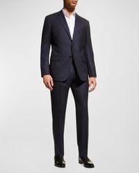 Giorgio Armani - Two-button Soft Basic Suit, Navy - Lyst