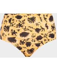 Ulla Johnson - Zahara High-Waist Bikini Bottoms - Lyst