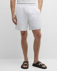 True Tribe - Textured Cotton Lounge Shorts - Lyst