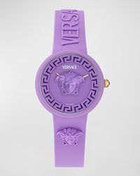 Versace - 38Mm Medusa Pop Watch With Silicone Strap And Matching Case - Lyst