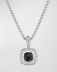 David Yurman - Petite Albion Necklace With Gemstone And Diamonds - Lyst