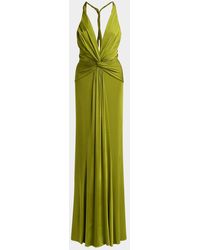 Tom Ford - Draped V-Neck Gown - Lyst