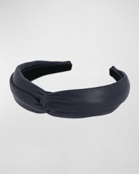 Alexandre De Paris - Twisted Leather Headband - Lyst