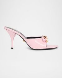 Versace - Opera Bow Mules - Lyst