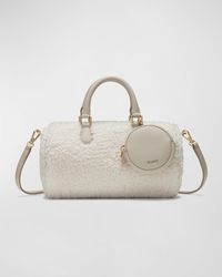 orYANY - May Zip Boucle Top Handle Bag - Lyst