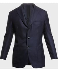 Kiton - Apos;S Cashmere Solid Blazer - Lyst
