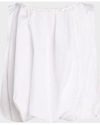 Co. - Sleeveless Tton Bubble Crop Top - Lyst