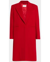 Givenchy - Single-Breasted Mid-Length Wool Coat - Lyst