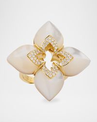 Roberto Coin - Souffle 18K Diamond Venetian Princess Ring With Gemstones - Lyst