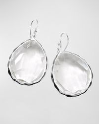 Ippolita - Large Teardrop Earrings In Sterling Silver - Lyst