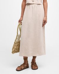 Xirena - Loretta A-Line Cotton Midi Skirt - Lyst