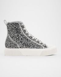 Marc Jacobs - The Sequined High-Top Sneakers - Lyst