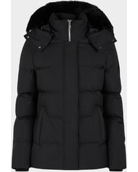 Moose Knuckles - Shearling-Trimmed Down Puffer Jacket - Lyst