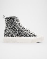 Marc Jacobs - The Sequined High-Top Sneakers - Lyst