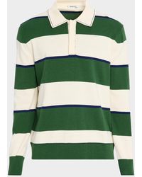 Jonathan Simkhai - Apos;S Louis Cotton-Cashmere Rugby Shirt - Lyst