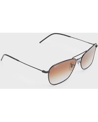 Ray-Ban - Caravan Reverse Metal Square Sunglasses, 58Mm - Lyst