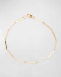 Lana Jewelry - 14k Yellow Gold Laser Rectangle Chain Bracelet - Lyst