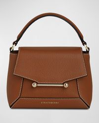 Strathberry - Mosaic Nano Leather Top-Handle Bag - Lyst