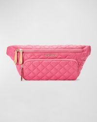 MZ Wallace - Metro Quilted Sling Belt Bag - Lyst