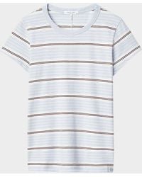 Rag & Bone - The Slub Stripe Tee - Lyst
