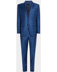 ZEGNA - Trofeo Check Suit - Lyst