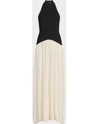 Solid & Striped - Soglio Halter Dress - Lyst