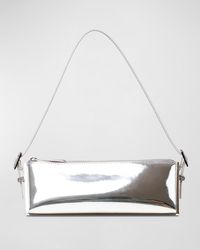 Benedetta Bruzziches - Joy Zip Metallic Leather Shoulder Bag - Lyst