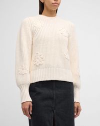 Rails - Romy Floral Applique Sweater - Lyst