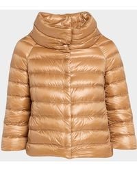 Herno - Sofia Ultra-Lightweight Down Bolero Jacket - Lyst
