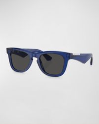 Burberry - Be4426F Acetate Square Sunglasses - Lyst