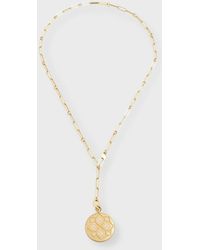 Roberto Coin - Venetian Princess 18k Diamond Medallion Necklace - Lyst
