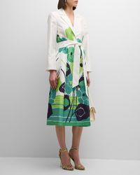 Frances Valentine - Lucille Floral Wrap Dress - Lyst