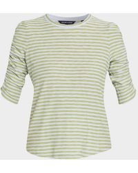 Veronica Beard - Waldorf Stripe Tee - Lyst