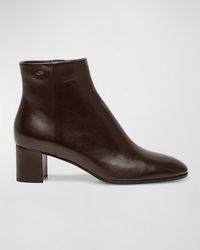 Santoni - Halfrida 50mm Suede Booties - Lyst