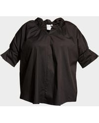 Finley - Plus Size Crosby Solid Ruffle Shirt - Lyst