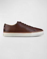 Allen Edmonds - Paxton Leather Low-Top Sneakers - Lyst