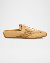 Rag & Bone - Retro Runner Raffia Sneaker Mules - Lyst