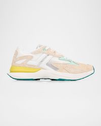 Lanvin - Apos;S Jla Mesh And Leather Runner Sneakers - Lyst