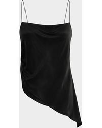 Lamarque - Solange Cowl-Back Satin Cami - Lyst