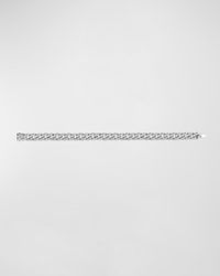 Sydney Evan - 14k Tri-tone Diamond Pave Small Link Bracelet - Lyst