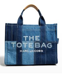 Marc Jacobs The Denim Large Tote Bag in Blue | Lyst