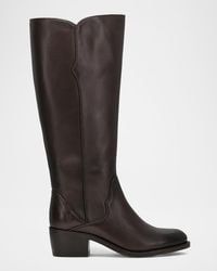 Frye - Carson 2 Piping Tall Leather Boots - Lyst