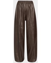 Jonathan Simkhai - Corrine Leather Pull-On Pants - Lyst